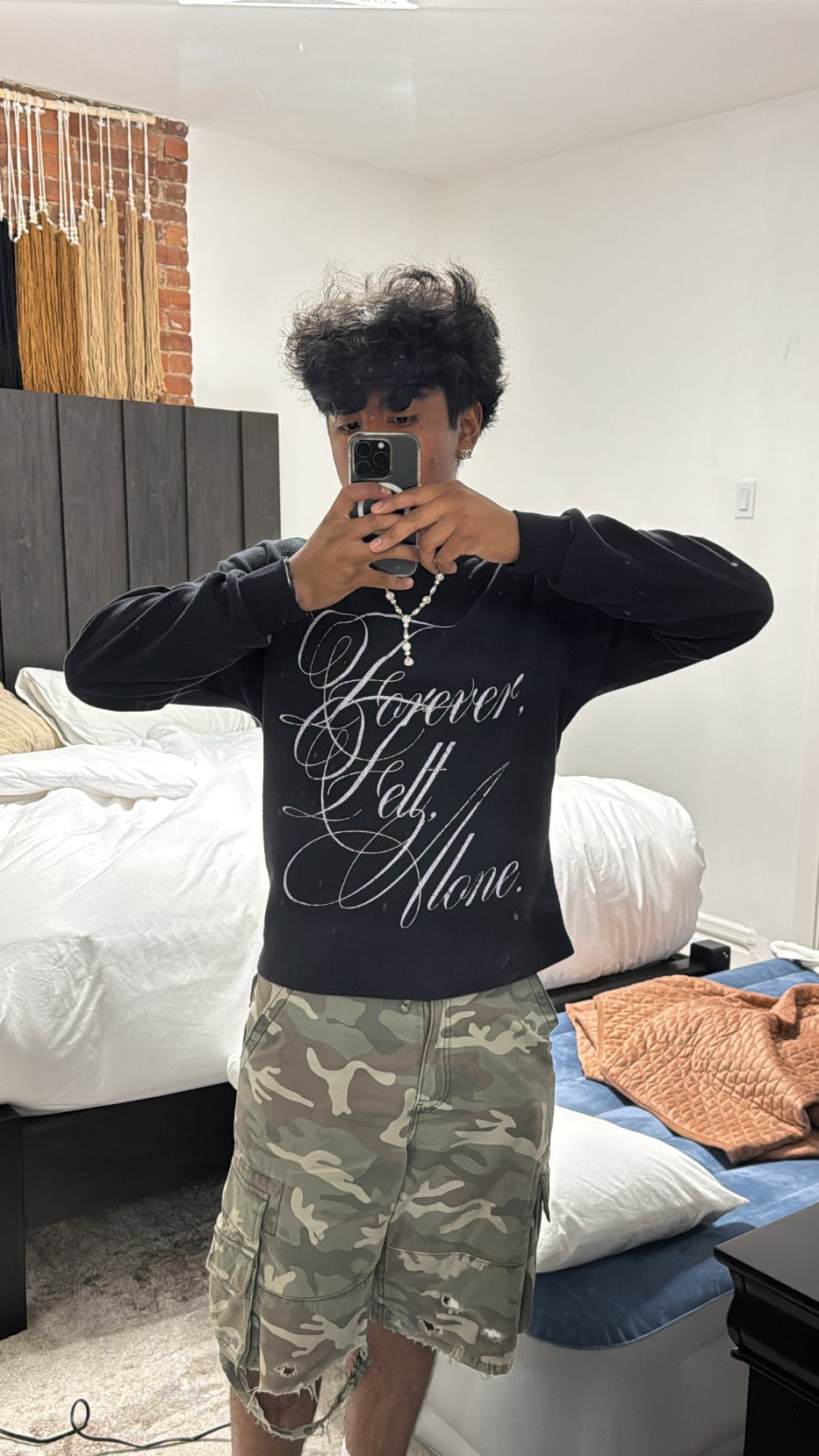 “Forever Felt Alone” Thermal Long sleeve